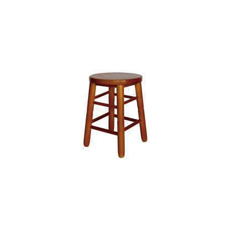 Taburetes redondos de madera pino de 47 altura Taburetes redondos de madera pino de 47 altura