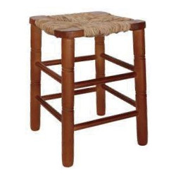 Taburete piramidal de madera sin respaldo chopo pino 37-47 constante