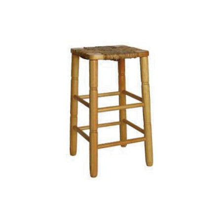 Taburete piramidal de madera sin respaldo chopo pino 60 constante