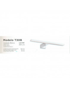 Aplique LED Acabado Blanco 300MM B