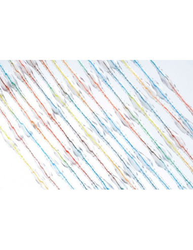 Cortina PVC exterior antimoscas a medida "Lagrima"