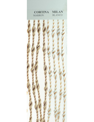 Cortina PVC exterior antimoscas a medida "Milán"