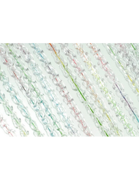 Cortina PVC exterior antimoscas a medida "Primavera"