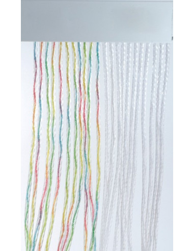 Cortina PVC exterior antimoscas a medida "Ola"