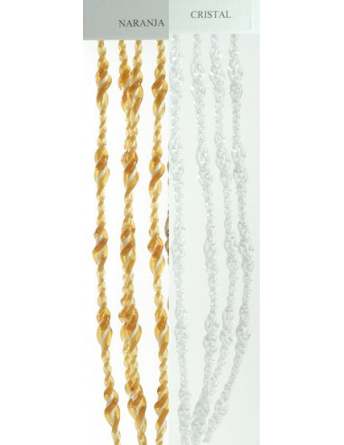 Cortina PVC exterior antimoscas a medida "Milán" colores cristal