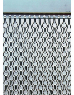 Cortina Exterior Krismas SB DOBLE de aluminio antimoscas a medida