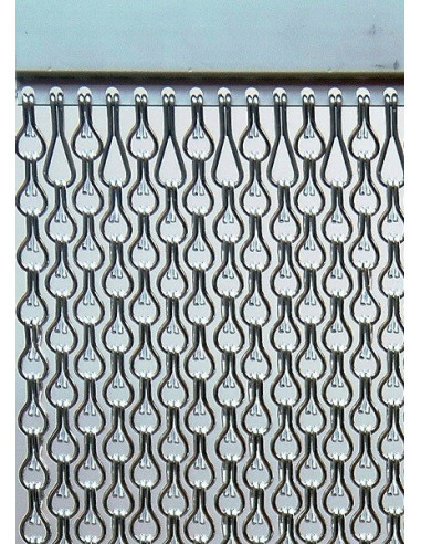 Cortina Exterior Krismas SB DOBLE de aluminio antimoscas a medida
