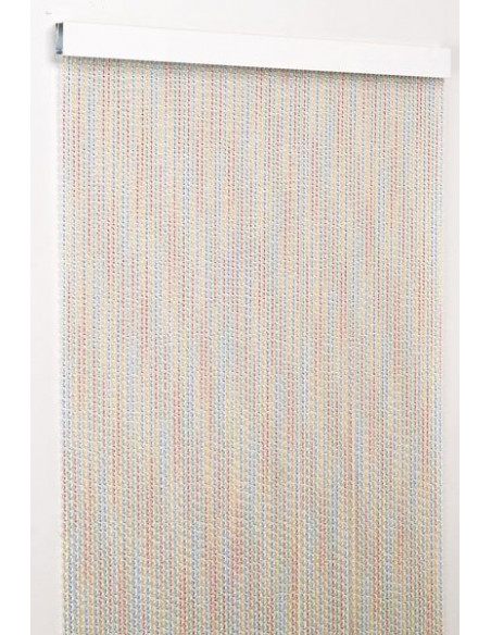 Cortina Cordón Multicolor Rizado Transparente a Medida Cortina Cordón Multicolor Rizado Transparente a Medida
