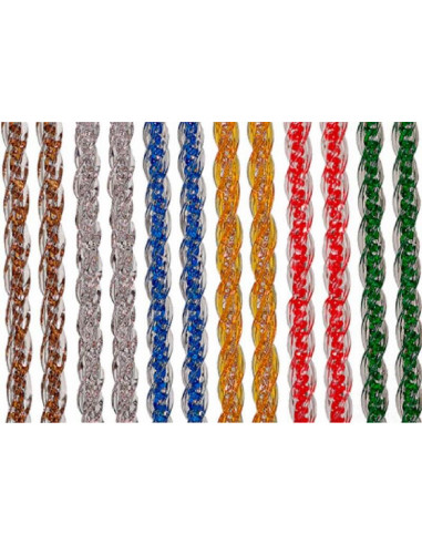 Cortina PVC exterior antimoscas a medida "Estrella"