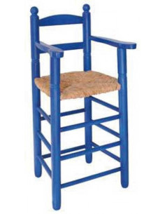 Sillón de bola niño trona madera chopo Enea-Anea