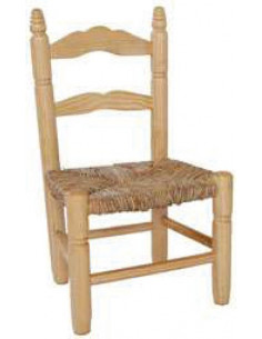 RE-220-Silla-colonial-n-28-madera-pino-asiento-enea-vista-frontal-comprogar 2