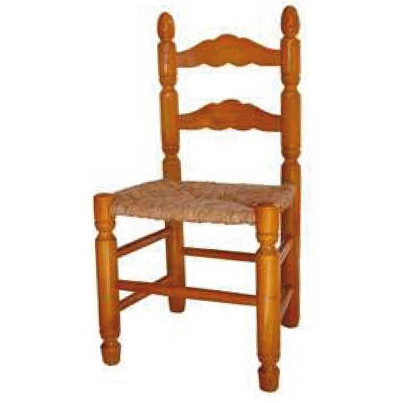 Silla de Comedor Barra Gorda madera chopo asiento Enea - Anea