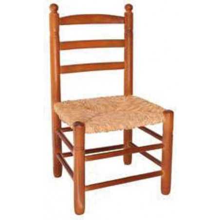 Silla Bola mediana de madera de chopo asiento de Enea Silla Bola mediana de madera de chopo asiento de Enea