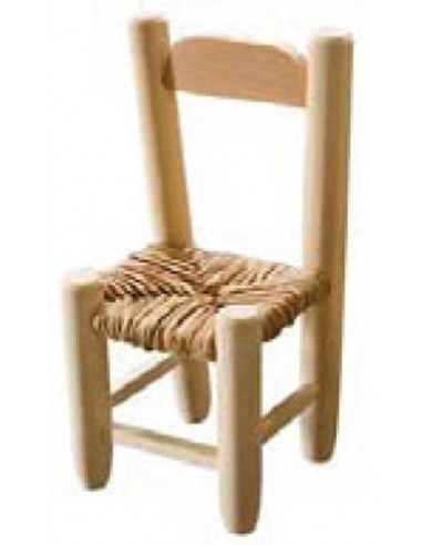 Silla Mini Madera Chopo Asiento Anea-Enea