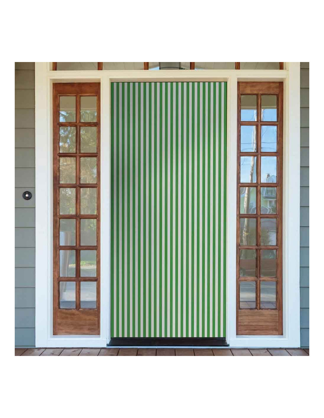 Comprar cortina exterior barata cintas pvc para puertas Diana