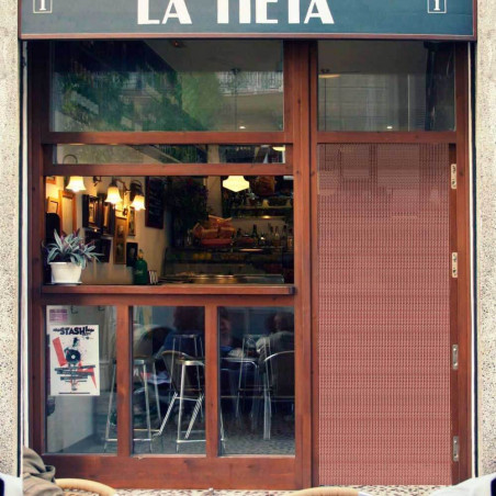 Cortina PVC exterior antimoscas a medida "Alba" in comprogar