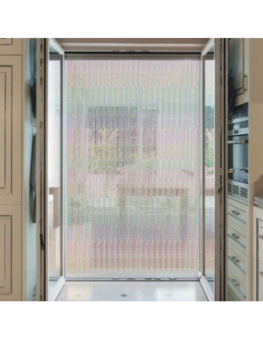 Cortina cordon cristal PVC exterior antimoscas a medida "Primavera" comprogar
