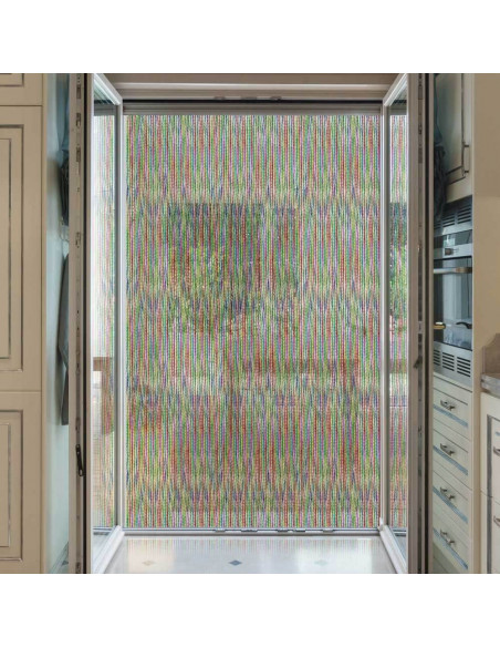 Cortina PVC exterior antimoscas a medida "Ola"