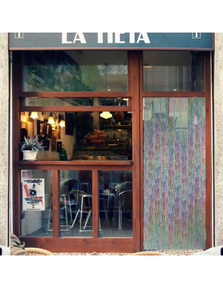 Cortina PVC exterior antimoscas a medida "Iris"