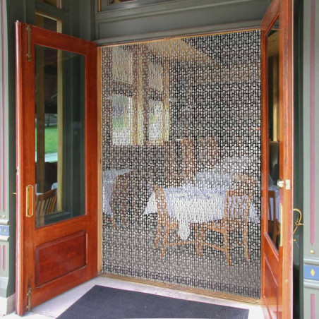 Cortina PVC exterior antimoscas a medida "Prisma"