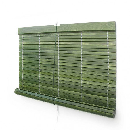 Persiana Alicantina Madera verde rústico comprogar 1000 pxls