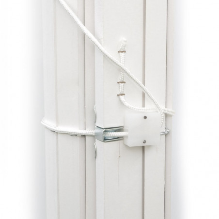 Persiana alicantina madera "a medida " color blanca pintada