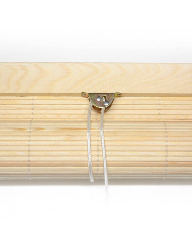 estor-cortina-enrollable-per-varillas-de-madera-natural-Ceilán-detalle-polea-metálica