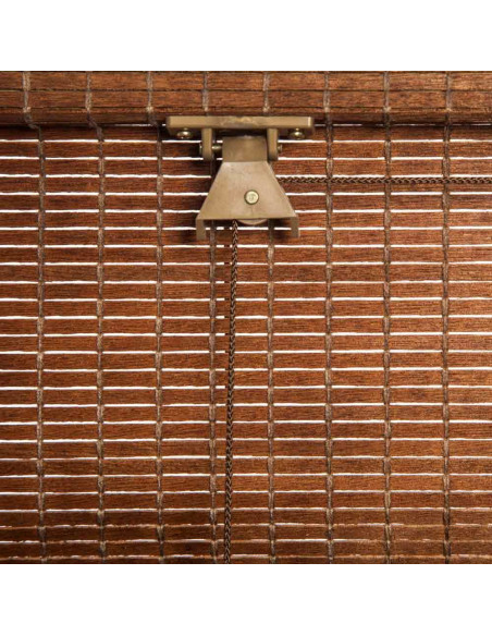 Esterilla-pintada-tejido-varillas-madera-polea-comprogar-red