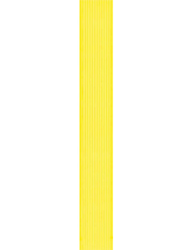 cinta estriada transparente amarillo
