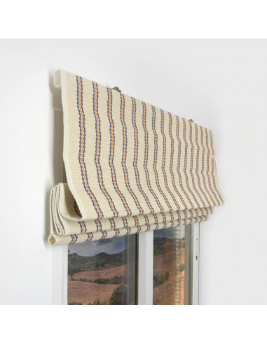 Persiana-de-esterilla-plegable-marfil-con-lineas-azul-y-naranja-16-comprogar