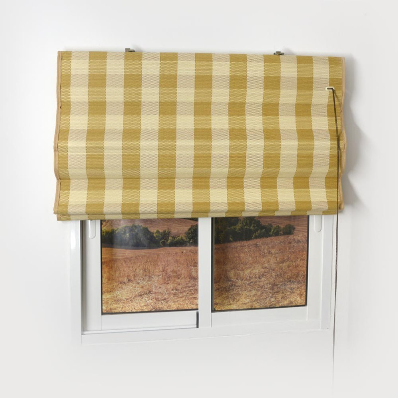 Persiana-de-esterilla-plegable-cuadros-marron-19-comprogar