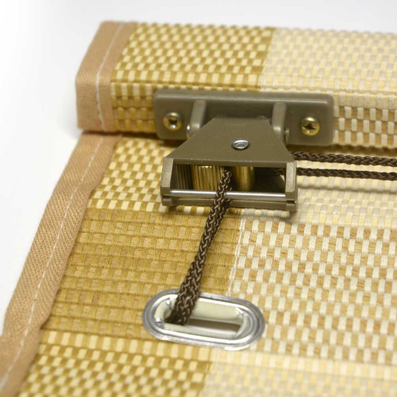 Persiana-de-esterilla-plegable-cuadros-marron-9-comprogar