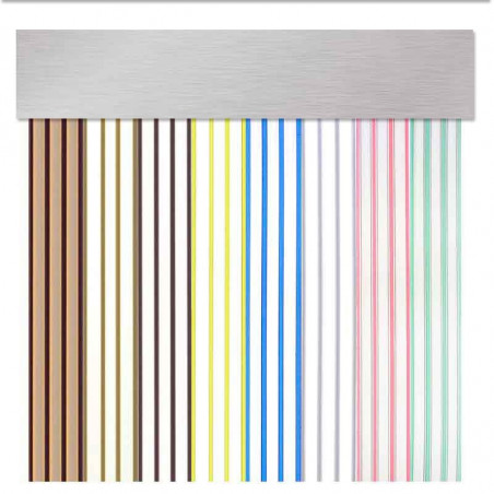 Cortina PVC exterior antimoscas a medida "Desiré" in comprogar