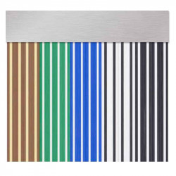 Cortina PVC exterior antimoscas cinta a medida "Marbella" 2