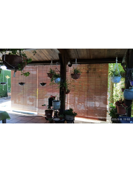 Persiana alicantina plástico - pvc ''a medida'' otros colores