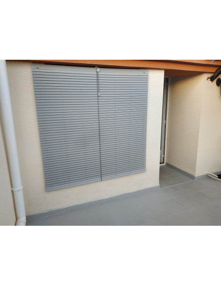 Persiana alicantina plástico - pvc a medida colores lisos