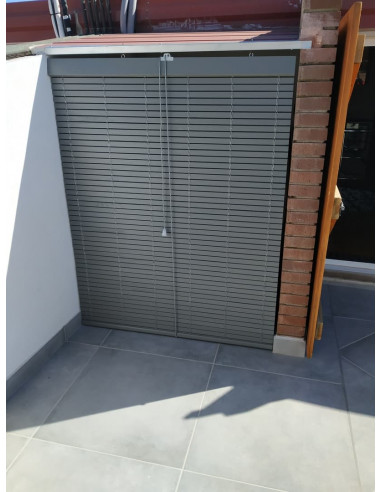 Persiana alicantina madera para exterior a...