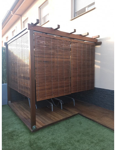 Persiana alicantina madera para exterior a...