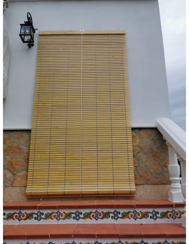 Persiana alicantina madera para exterior a...