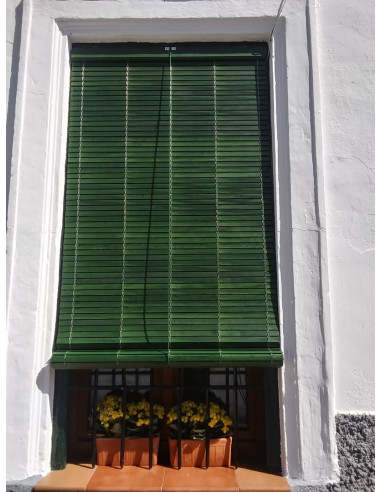 Persiana alicantina madera para exterior a...
