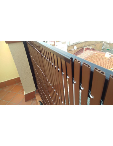 Rollo lamas de persiana alicantina plástico - pvc