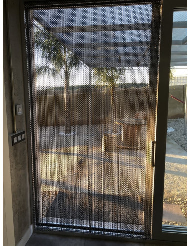 Cortina Exterior Antimoscas Aluminio KZ DOBLE...