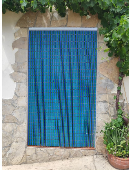 Cortina Canutillo Liso para exterior puertas - "A medida"