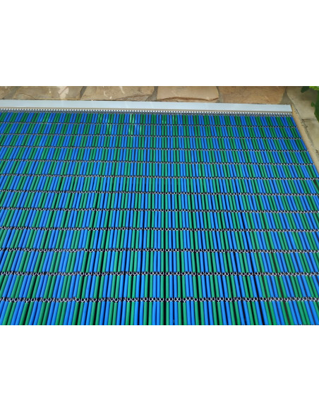 Cortina Canutillo Liso para exterior puertas - "A medida"