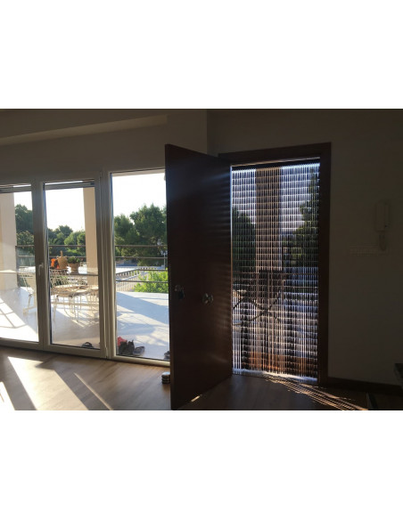 Cortina Canutillo Isa de exterior antimoscas para puertas - a medida
