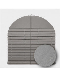 persiana-cadenilla-madera-montante-semicircular--cp-gris-pintada