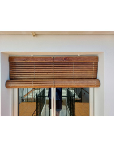 Persiana Alicantina Madera barnizada cerezo comprogar 1000 pxls