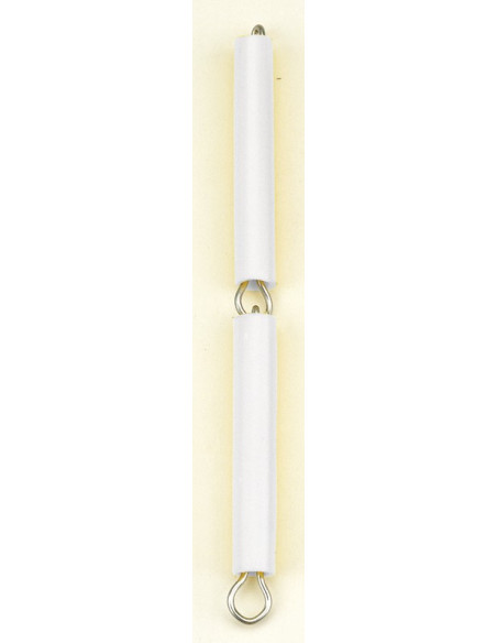 Cortinas de Canutillo Liso Blanco
