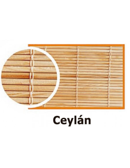 Persiana Esterilla Modelo Tejido Ceilán