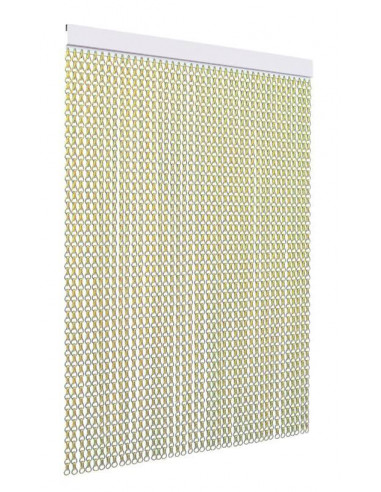 Cortinas aluminio "Crisax" cadena oro